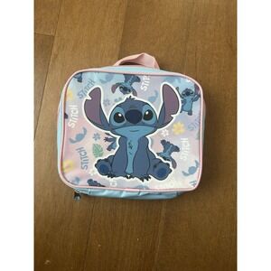 Disney Stitch Insulated Rectangle Lunch Bag Stitch Lunch Box Clippable Back Pack